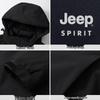 JEEP SPIRIT Men's Winter Warm Hooded Cotton Jacket with Graphene Lining