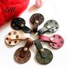 Knitting Accessories Faux Leather Yarn Divider 5 Holes Organizer Portable Guide Round Wool Splitter Separator Crocheting Tool