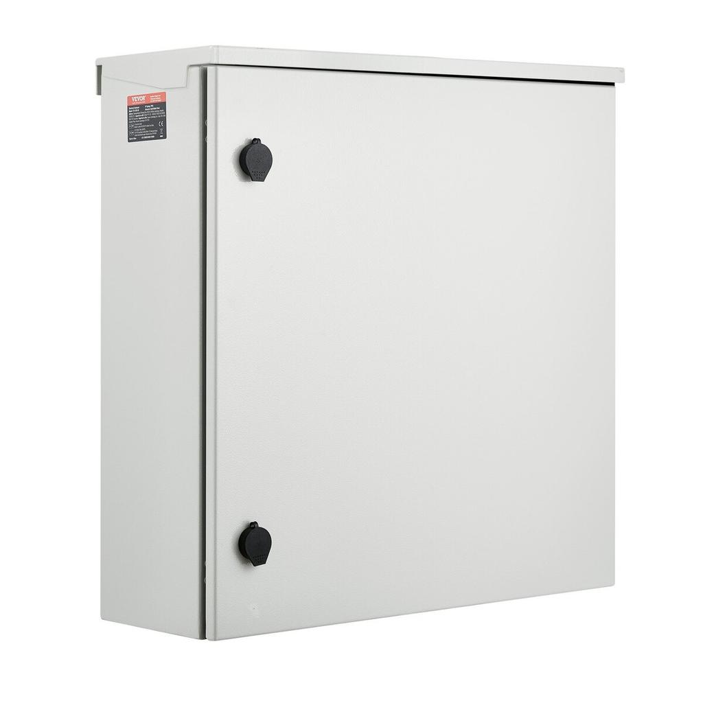 Electrical Steel Enclosure Box NEMA 4 Outdoor Enclosure 24 x 24 x 8'' UL