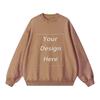 360 GSM 100% Cotton Acid Wash Sweatshirt Customized Unisex Classic Sweatshirt