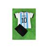 Lionel Messi Argentina 10 Focuk Jersey Shorts Socks Wristband Set Of 4 Jersey