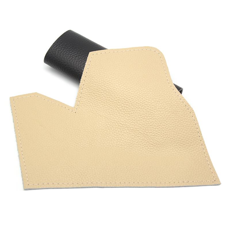 Left Driver Side Cow Leather Door Armrest Handle Bowl Pull Protection Cover for BMW X5 E70 2007 2008 2009 2010 2011 2012