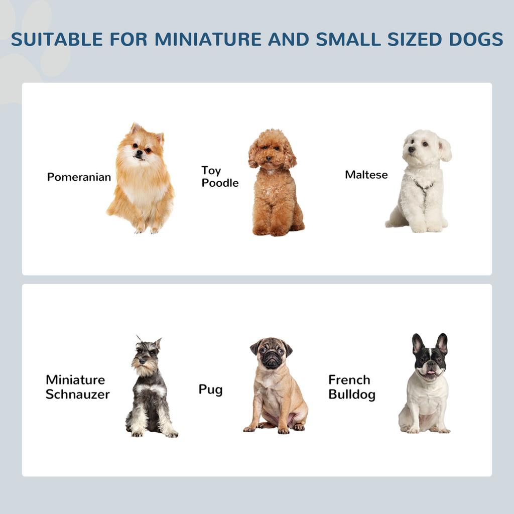Raised Dog Feeding Bowls With Stand Stainless Steel For Extra Small And Small Dog 44L X 24W X 15H Cm White