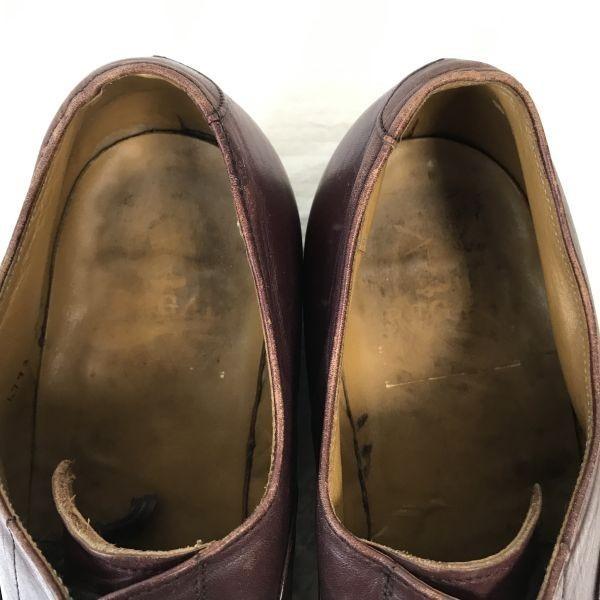 Винтажная/КОЛЛЕКЦИЯ REGAL ORIGINAL/Туфли с прямым мыском Goodyear Welt/26.5EE/Коричневый/КОРИЧНЕВЫЙ/Деловые туфли с закрытой шнуровкой(ИСПОЛЬЗОВАЛ)