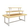 Island Display Shelf for Cosmetics, Baby Products, Jewelry, Shoes, Books, Toys & Promo Table