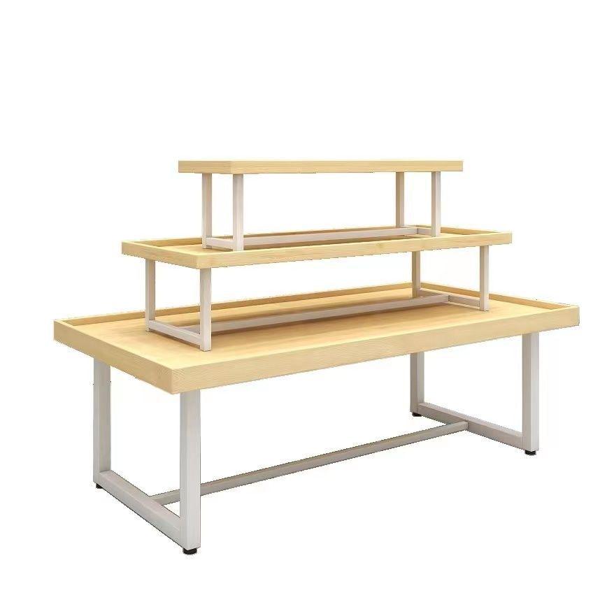 Island Display Shelf for Cosmetics, Baby Products, Jewelry, Shoes, Books, Toys & Promo Table