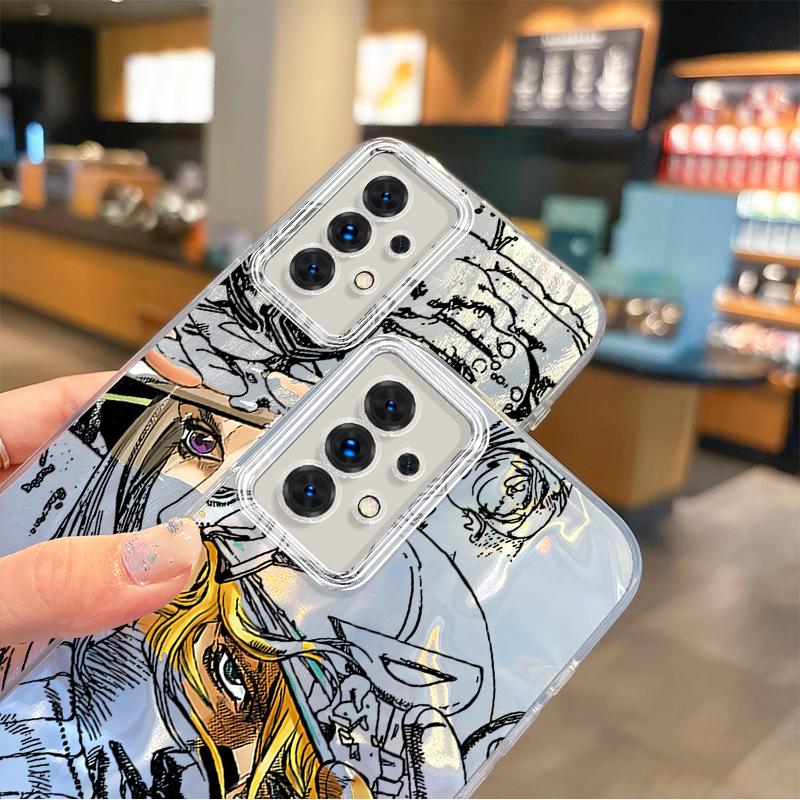 Горячий чехол для телефона JoJo Steel Ball Run для Samsung Galaxy S25 S24 S23 S22 S21 Plus Ultra A73 A72 A71 A55 A54 A53 Жесткий нескользящий чехол