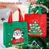 Christmas Non-woven Fabric Tote Bags, Cute Storage Bags, Christmas Souvenir Packaging Bags, Small Gifts