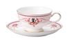 Noritake Cup Saucer both coffee and Delivery Bone & (for tea), 190cc, Kiki's Service, Pink, China, MJ97221/H-612L