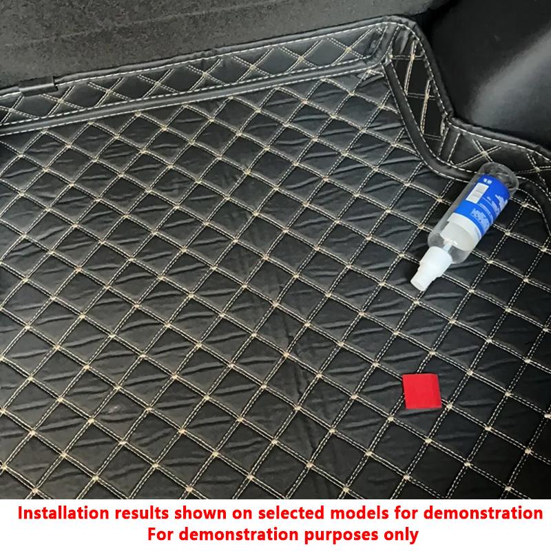 For Citroen C5 Aircross C84 2017~2024 Leather Car Trunk Mat Anti-dirty Cargo Storage Pad Cushion Boot Carpet Auto Accessories