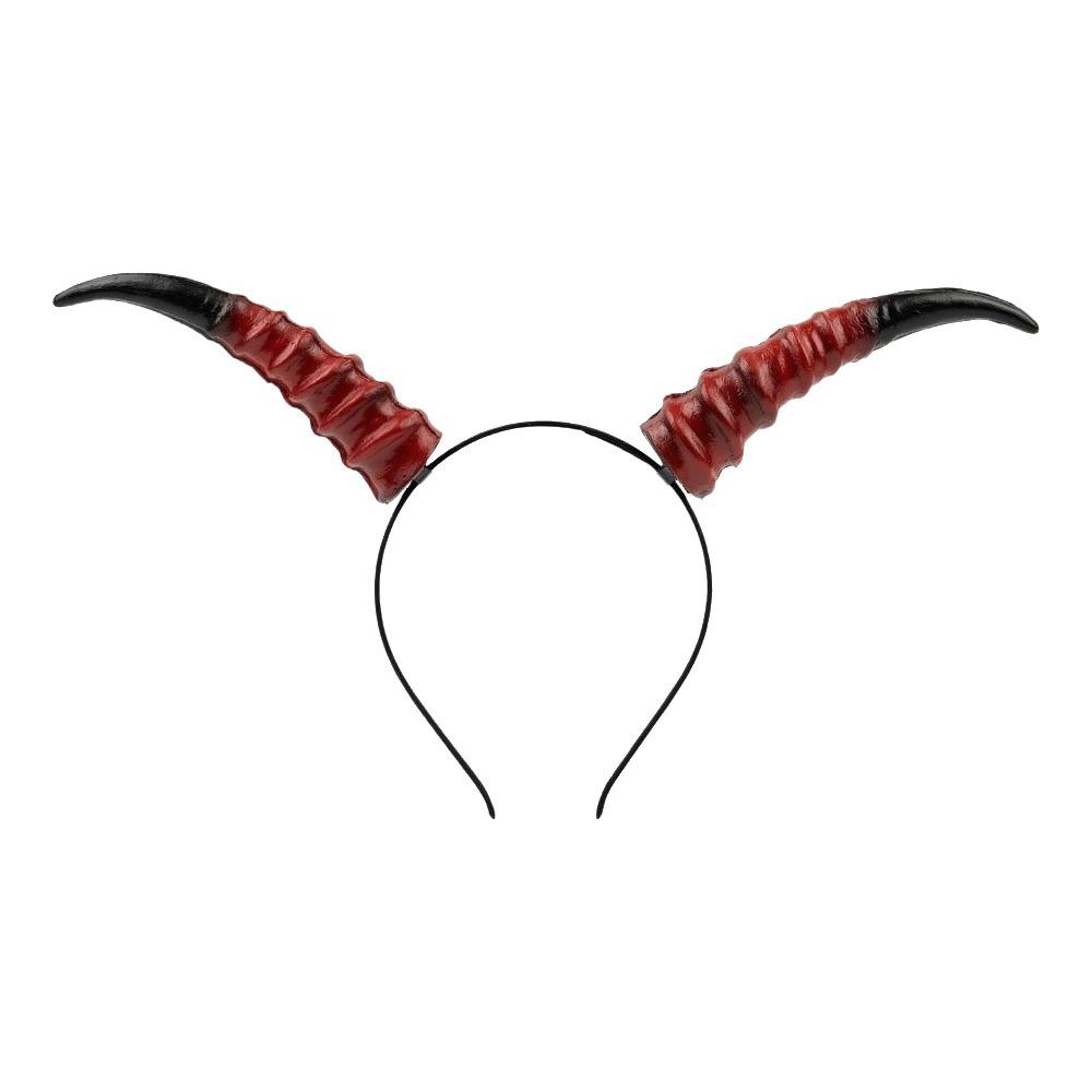Cosplay Headband Cosplay Hairband Ox Horn Halloween Hair Hoop Halloween Horns Headband Photo Props