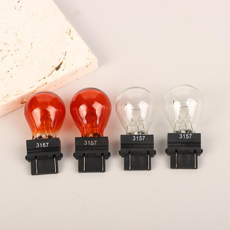 2 шт. 3157 Dc12V 21/5W автомобильные лампы стоп-сигнала галогенная лампа кварцевое стекло указатель поворота стоп-сигналы фонарь заднего хода