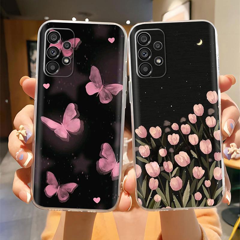 A73 A53 5G Case For Samsung A73 5G Case Soft Cute Cartoon Painted Back Cover For Samsung Galaxy A73 A53 5G Case Phone Cover Etui