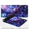 XXL Игровой Коврик для Стола PC Витражный Кракен Морское Чудовище Громовая Волна Большой Коврик для Мыши Нескользящий Резиновый Коврик для Клавиатуры Игровые Коврики для Мыши