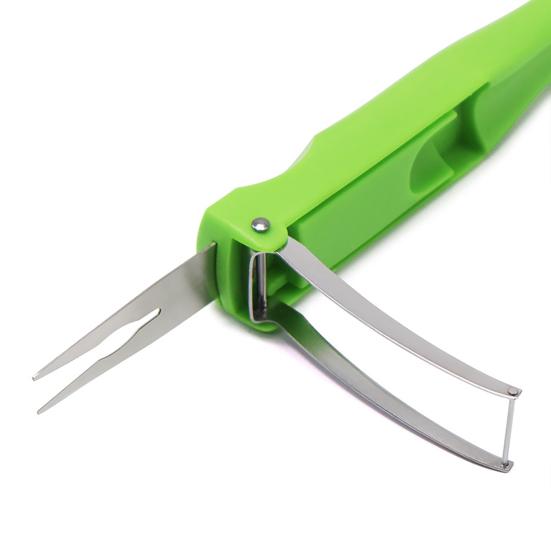 Слайсер для дыни 3-в-1, землеройка для фруктов, экологически чистая, практичная резак для арбуза, ложка, вилка, товары для дома