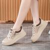 2025 Summer New Mesh Breathable Platform Sports Board Shoes Casual Versatile Trend Soft Sole Student Trend Women's Shoes