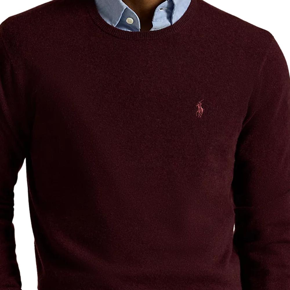 Polo Ralph Lauren Logo Embroidered Crewneck Knit Jumper 710974148-008