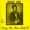 LP Пластинка HORACE ANDY - Sings For You & I CTLP0088 Clocktower CA 1977 Канада Регги, Ска и Даб