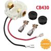 5pcs/Set Metal Carbon Brush Holder Kit Carbon Brushes & Caps for Makita BGA450 BGA452 DGA452