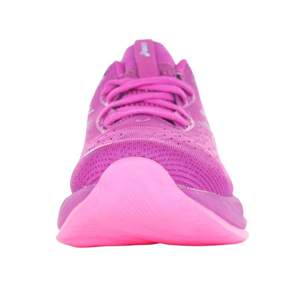 ASICS 26 Running Magenta Cushioned Sneakers Gel-Cumulus Shoes, (1012B599.500), Lightweight, (Magenta/23.0/Women's)
