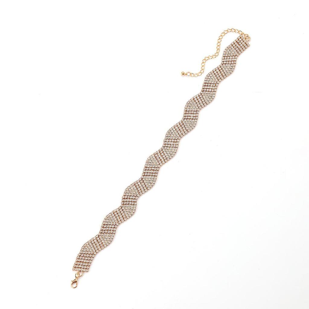 2024 Новое роскошное женское ожерелье-чокер с бриллиантами и цирконами в стиле INS