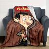 1pc Mr Bean1 Blanket, Gift, for Men and Women, Soft Blanket, Good for Sofa Bed Couch Travel, Lightweight Flannel Blanket