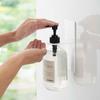 Yamazaki Jitsugyo Magnetic Bathroom Dispenser Holder White W7XD8XH17cm Tower Floating Storage Hygienic 4867 Approx.
