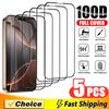 5Pcs Tempered Glass For iPhone 16 14 13 12 11 15 Pro Max Screen Protector For IPhone 13 Mini XR X XS MAX 8 Plus Protective Glass