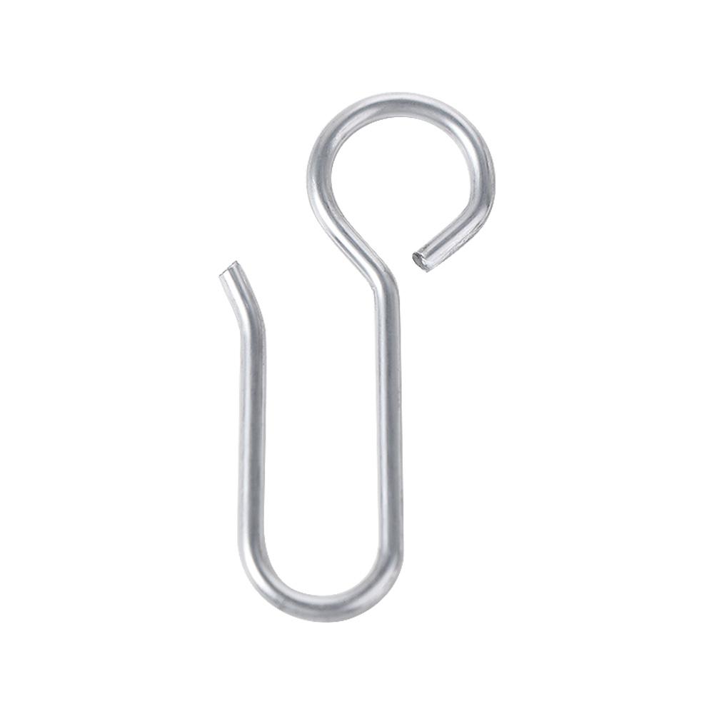 20Pcs Drape Ceiling Curtain Track Hooks S Shaped Shower Curtain Hanger  Door Curtain