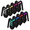 Kids Girls Ballet Dance Leotard Rhythmic Gymnastics Figure Skating Yoga Bodysuit Long Sleeve Shiny Rhinestone Dancewear