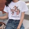 Футболка Harajuku Angel Kawaii для женщин Ullzang Cute Baby Angels футболка 90-х годов графическая эстетическая футболка