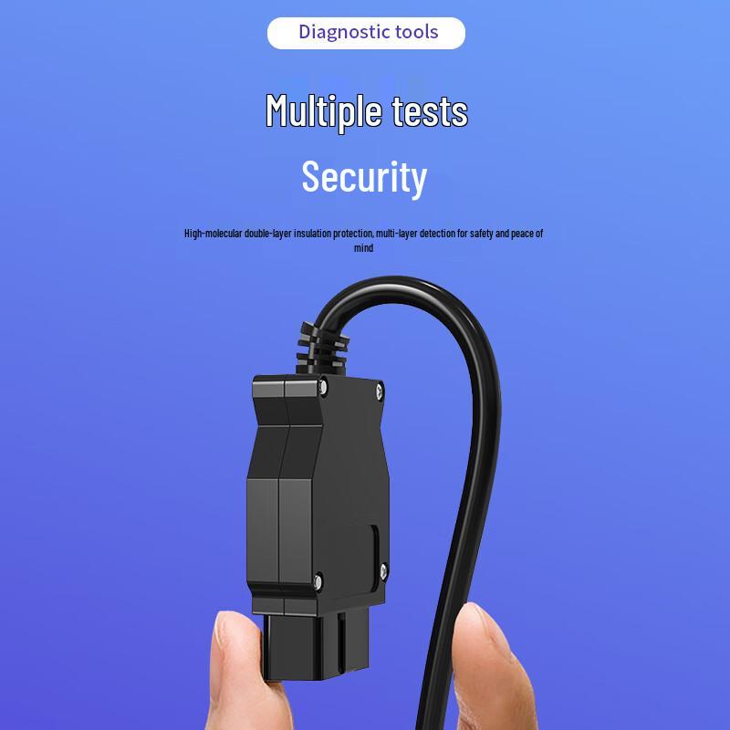 ZONWAN OBD-II to 6-Port DB9 RS232 Diagnostic Cable