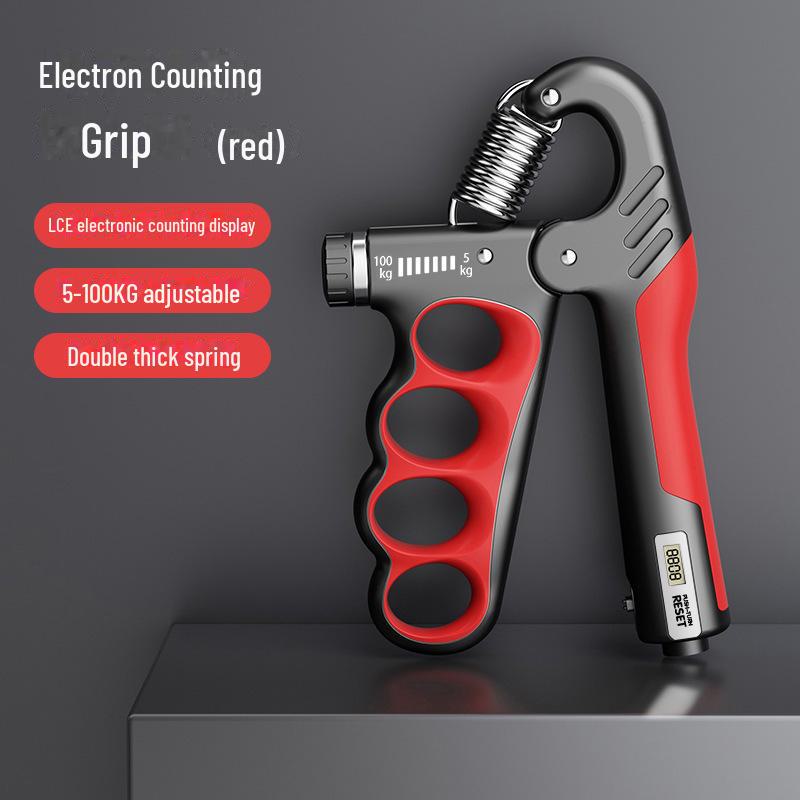 Регулируемый тренажер для укрепления хвата с электронным счетчиком для восстановления мышц и тренировки рук
