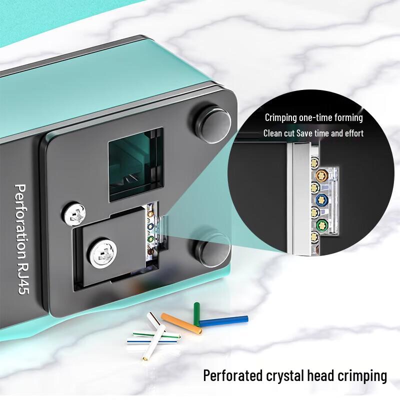 Многофункциональный обжимной инструмент для сетевых кабелей RJ45