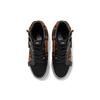 Vans Кепка Sk8 Пэчворк Деконструированная Шерсть Ягненка Тигровый Полосатый Спортивные Высокие Скейтбордические Кроссовки Унисекс скейтбордические кроссовки Черный Коричневый VN0A3WM1ABF