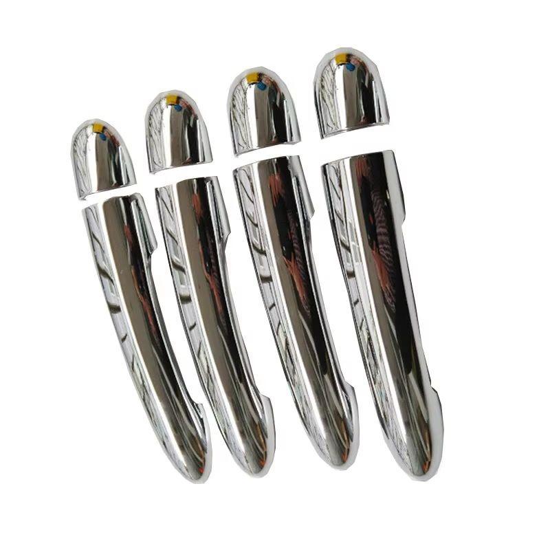 Хромированная Накладка на Ручку Двери Защелка Отделка для Nissan Primera P12 2002- 2006 Стайлинг Автомобиля Наклейка Авто Аксессуары и Запчасти 8 шт.