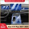 Для GAC AION V PLUS -2024 Электромобиль Салон Панель переключения передач Приборная панель Экран GPS-навигации Прозрачная защитная пленка из ТПУ