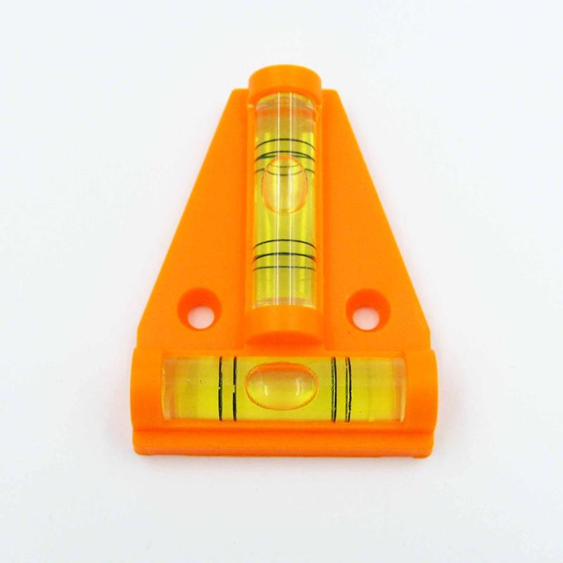 Двухсторонний мини-инструмент для измерения пузырьков спиртового уровня T-типа 1 шт.