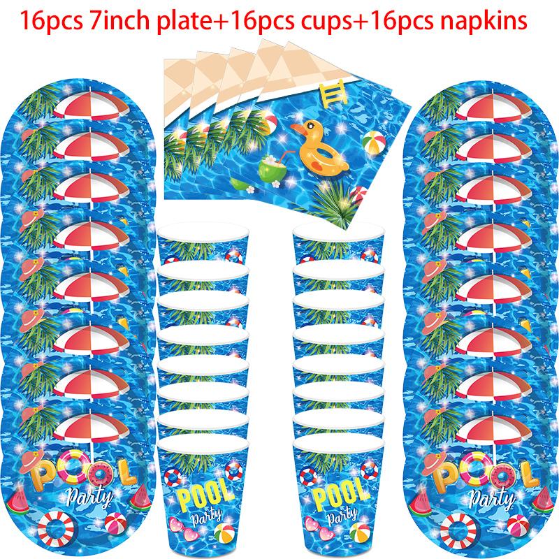 Гавайская вечеринка Луау Фламинго Украшение Ананас Кокосовый напиток Чашка Свадьба День рождения Лето Гавайская тропическая вечеринка Украшения