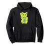 Lucky Cat Cute Maneki Neko Vintage Style Hoodie