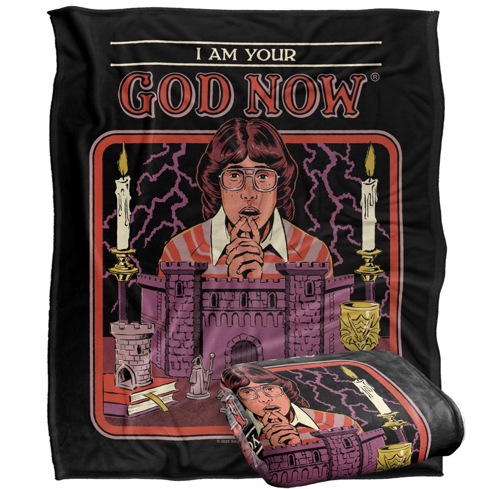 Steven Rhodes I Am Your God Now Soft Touch Blanket