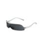 ULKIN [Ulkin X March Eyewear] Гибридные солнцезащитные очки-повязка Hy1142-2_Серебристый