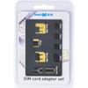 SIM Card Adapter Set Kit Nano Micro SIM Mobile Phone Smartphone Mobile As Normal SIM Cards!