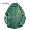 Cozy Up Men's Plaid Flannel Shirts Long Sleeve Regular Fit Button Down Causal Shirts