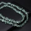 1 нить, бусины из целебного кристалла из щебня, 7 мм, натуральный камень, свободные бусины-разделители для изготовления ювелирных изделий, ожерелья, браслета, аксессуары, длина 80 см