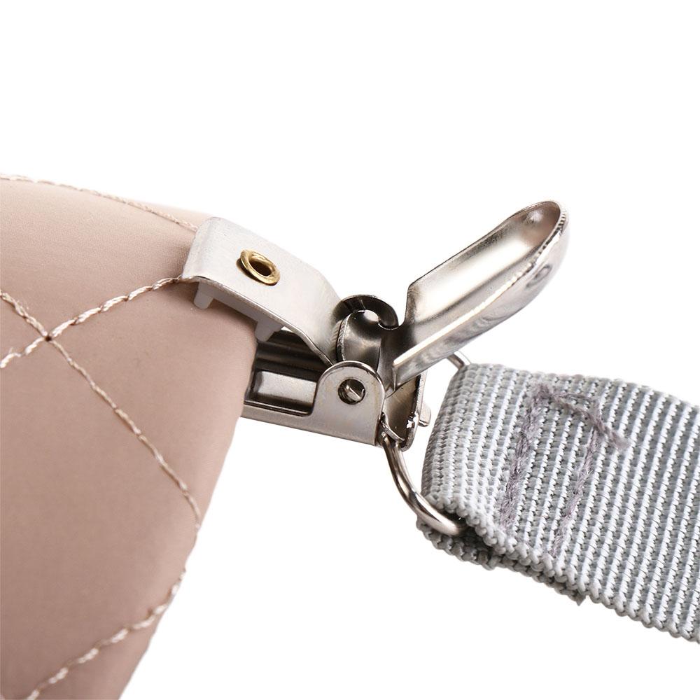 Luggage Travel Hat Clip Adjustable Bag Strap Elastic Hat Clip Backpack Key Hook Straw Hat Clip