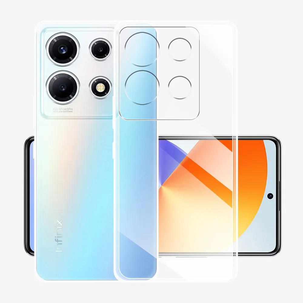 Для Infinix Note 30 VIP 5G Чехол Прозрачный Силиконовый Мягкий Чехол Для Телефона Чехол Для Infinix Note 30 30i Coque Для Infinix Note 30 Pro Funda