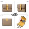 Small Wallet Women's New Contrasting Colors Women's Short Wallet Fashionable Versatile Multi-card Change Bag