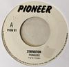 7-дюймовая пластинка PIONEERS Starvation PION01PROMO Pioneer UK Регги Ска Даб Б/у