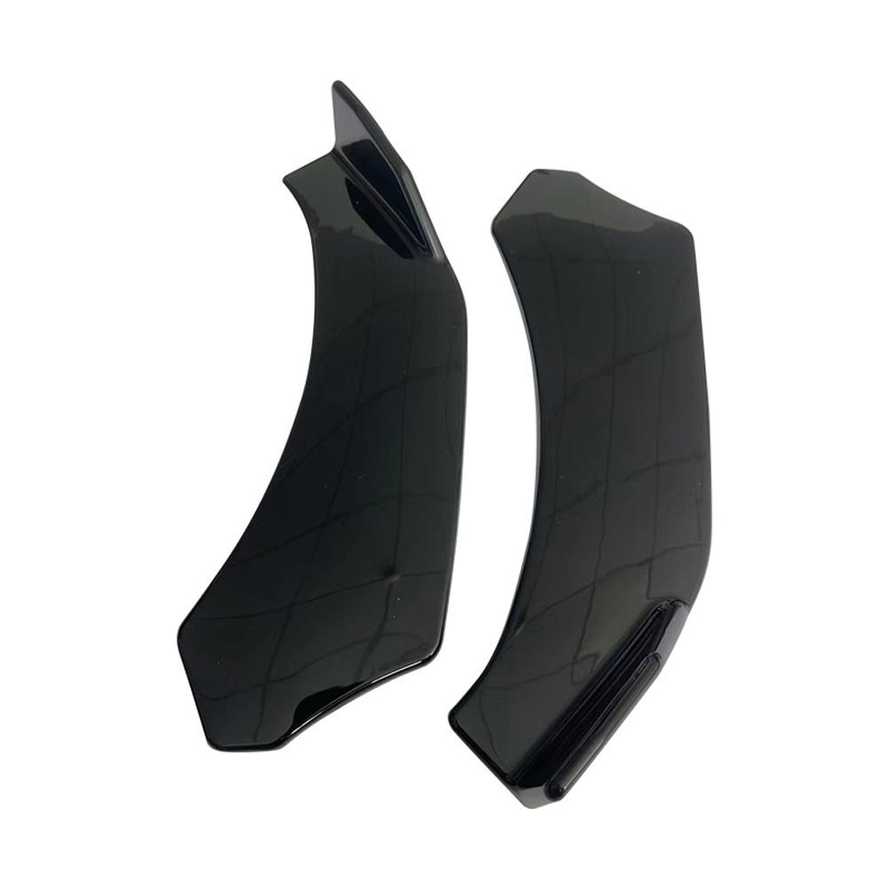 5 шт. универсальный автомобильный передний бампер губа комплект кузова сплиттер спойлер диффузор протектор 5-ступенчатый передний бампер губа сплиттер для большинства автомобилей